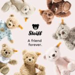 Steiff Kuscheltier Dinkieüßes Stofftier mit Kunststoffaugen, Kinder, Jungen & Mädchen, Friends, Plüschtier 20 cm – Bild 3
