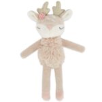 Bieco Kuscheltier Reh Ella mitassel | Baby Kuscheltier ab 0 Monate Stofftier Baby Plüschtier Reh rentier