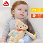 Fehn Kuscheltiero – Weicher Teddybär für Neugeborene als Einschlafhilfe - Stofftier zum Greifen, Fühlen – Bild 6