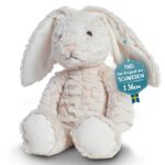 Mollis Hase Kuscheltier Baby (36cm groß) – Weiches Stofftier für Kinder & Babys – Kuschel
